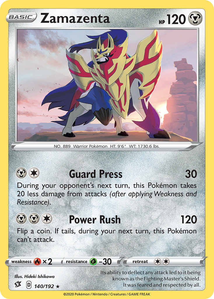 Zamazenta (140/192) [Sword & Shield: Rebel Clash] | Gear Gaming Fayetteville