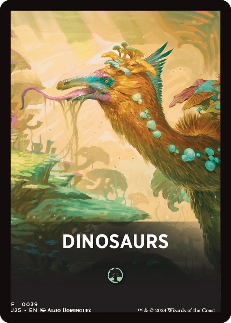 Dinosaurs Theme Card [Foundations Jumpstart Front Cards] | Gear Gaming Fayetteville