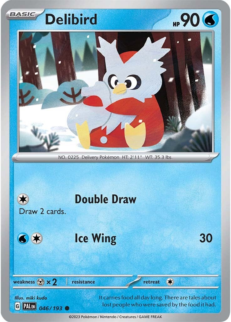 Delibird (046/193) [Scarlet & Violet: Paldea Evolved] | Gear Gaming Fayetteville