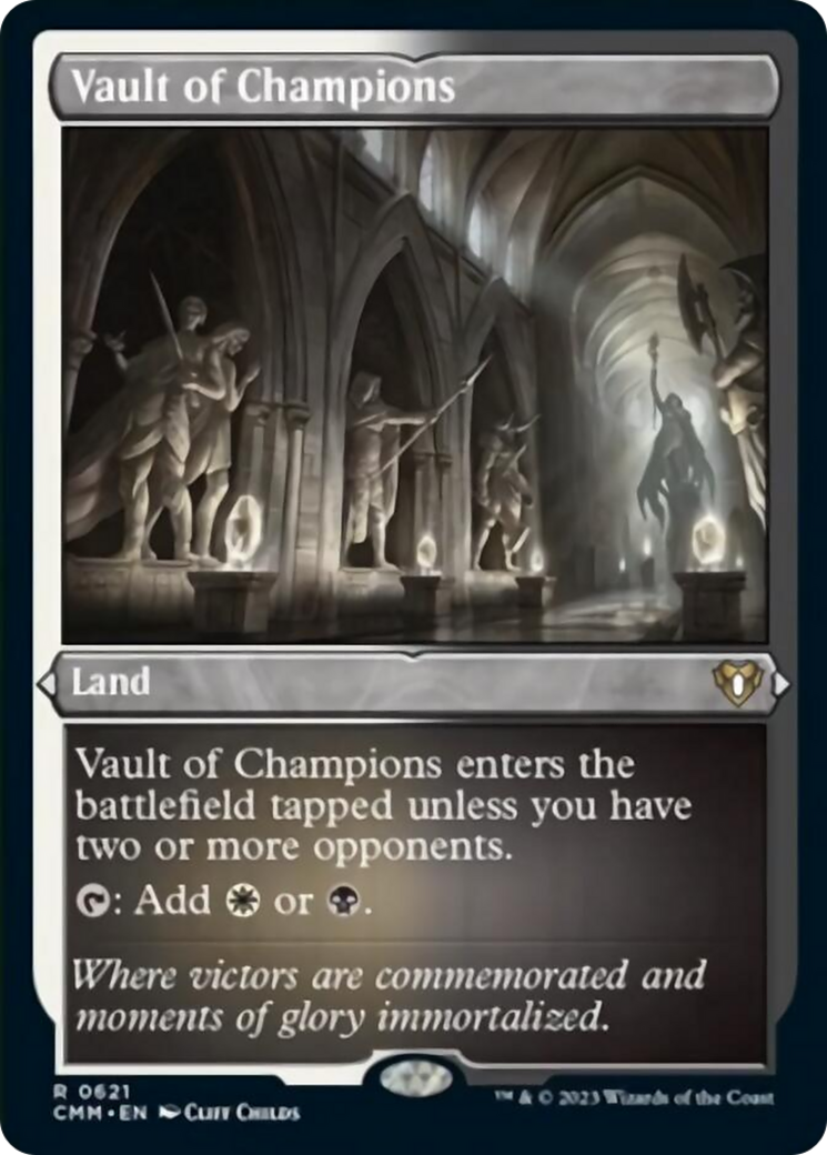 Vault of Champions (Foil Etched) [Commander Masters] | Gear Gaming Fayetteville