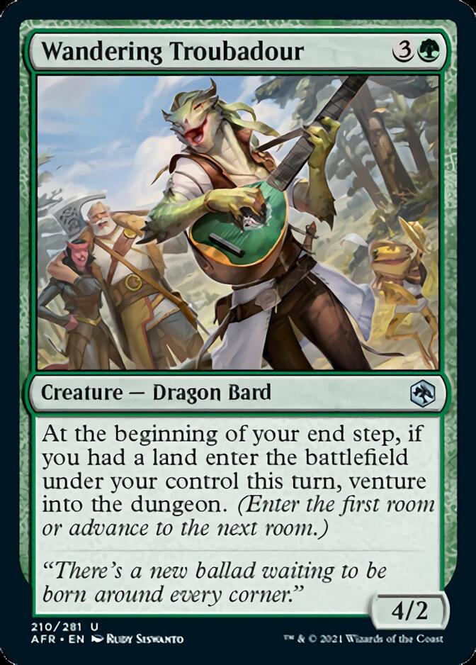 Wandering Troubadour [Dungeons & Dragons: Adventures in the Forgotten Realms] | Gear Gaming Fayetteville