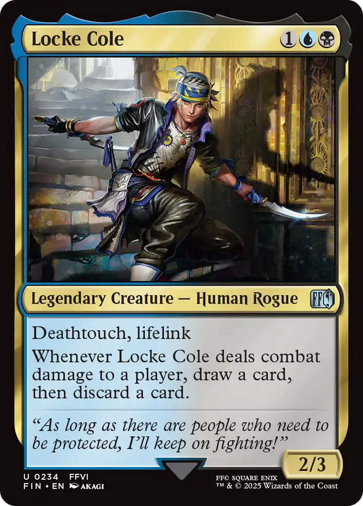 Locke Cole [FINAL FANTASY] | Gear Gaming Fayetteville
