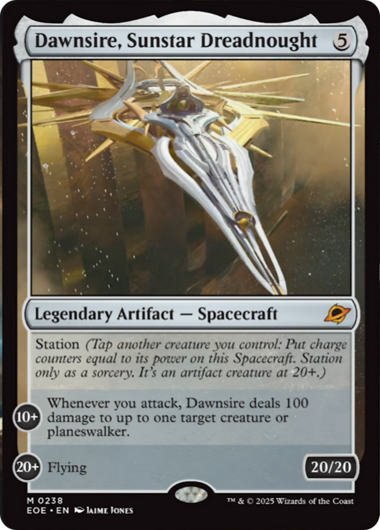 Dawnsire, Sunstar Dreadnought [Edge of Eternities] | Gear Gaming Fayetteville