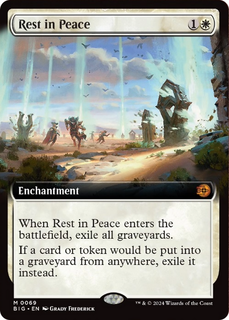 Rest in Peace (Extended Art) [Outlaws of Thunder Junction: The Big Score] | Gear Gaming Fayetteville