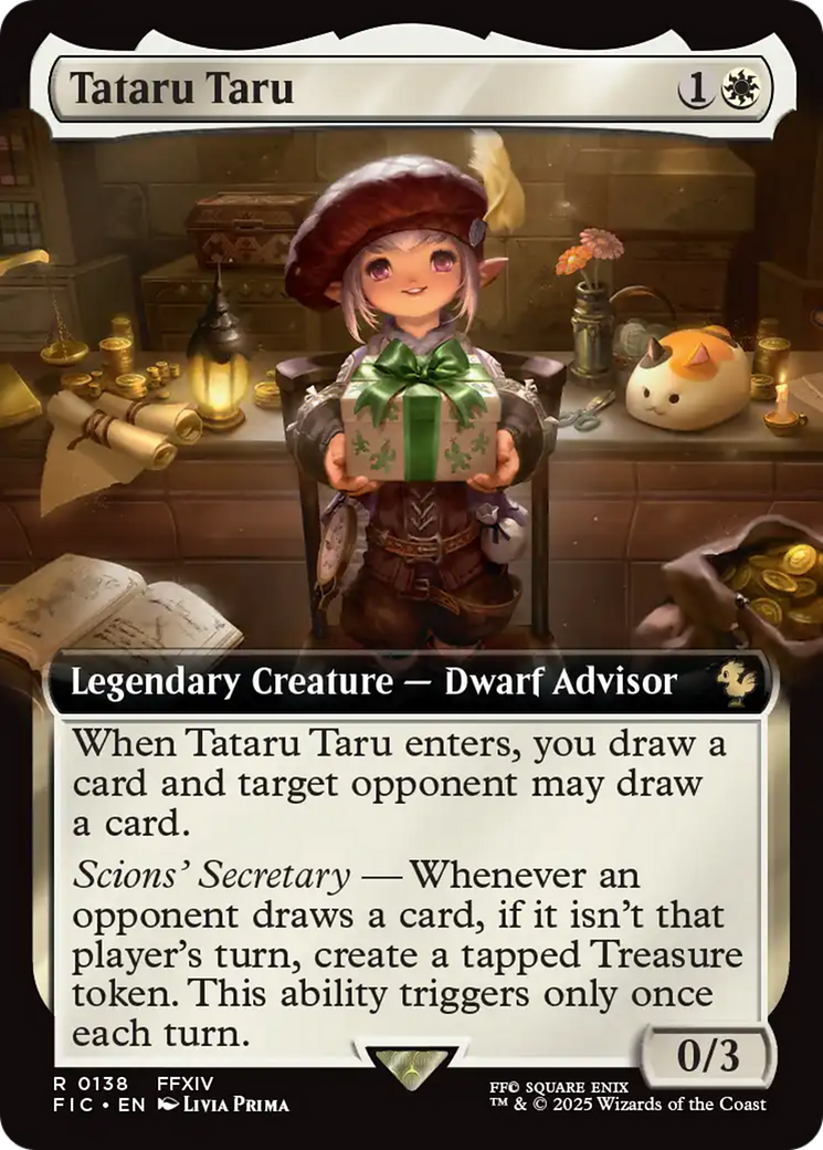 Tataru Taru (Extended Art) [FINAL FANTASY Commander] | Gear Gaming Fayetteville