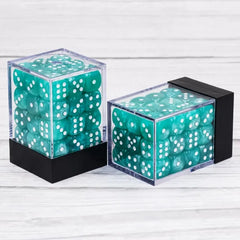 Light Blue Pearl 12mm D6 block of 36 dice | Gear Gaming Fayetteville