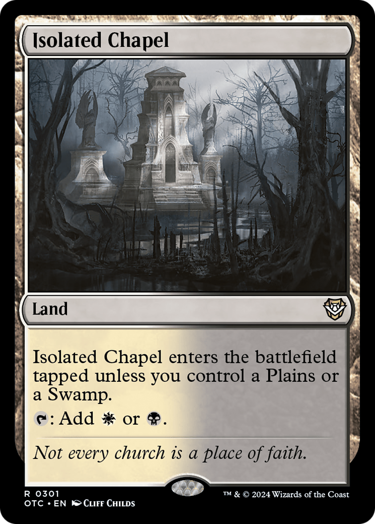 Isolated Chapel [Outlaws of Thunder Junction Commander] | Gear Gaming Fayetteville