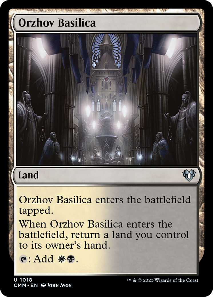 Orzhov Basilica [Commander Masters] | Gear Gaming Fayetteville