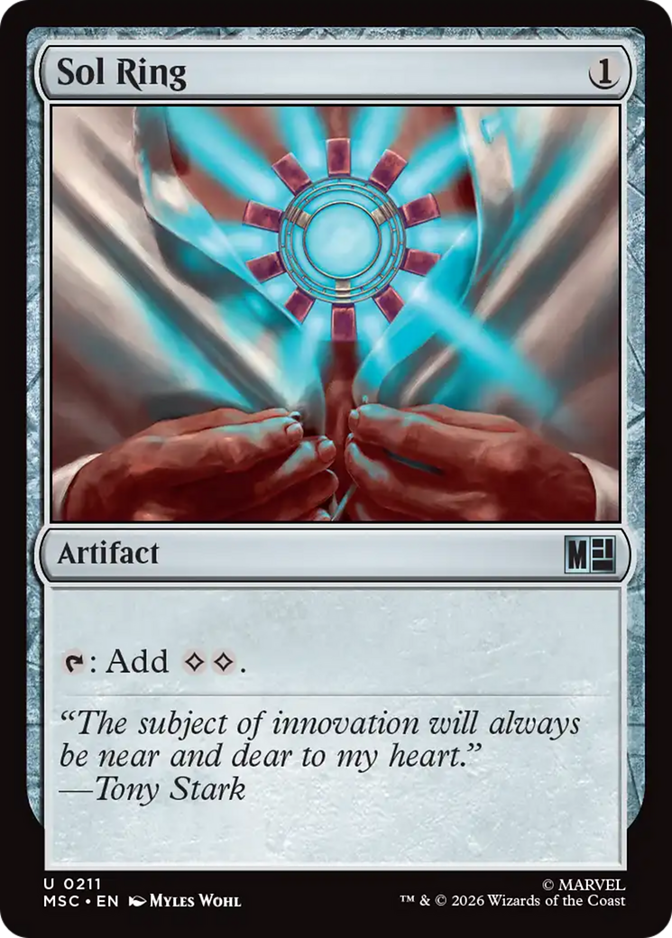 Sol Ring [Marvel Super Heroes Commander] | Gear Gaming Fayetteville
