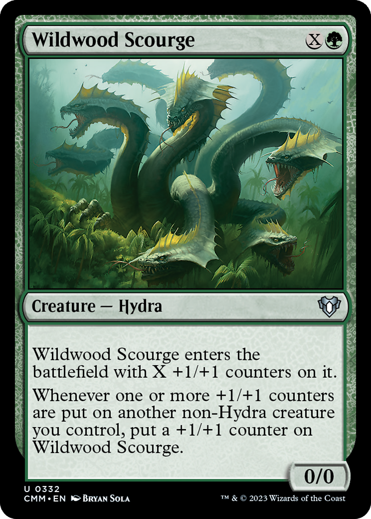 Wildwood Scourge [Commander Masters] | Gear Gaming Fayetteville