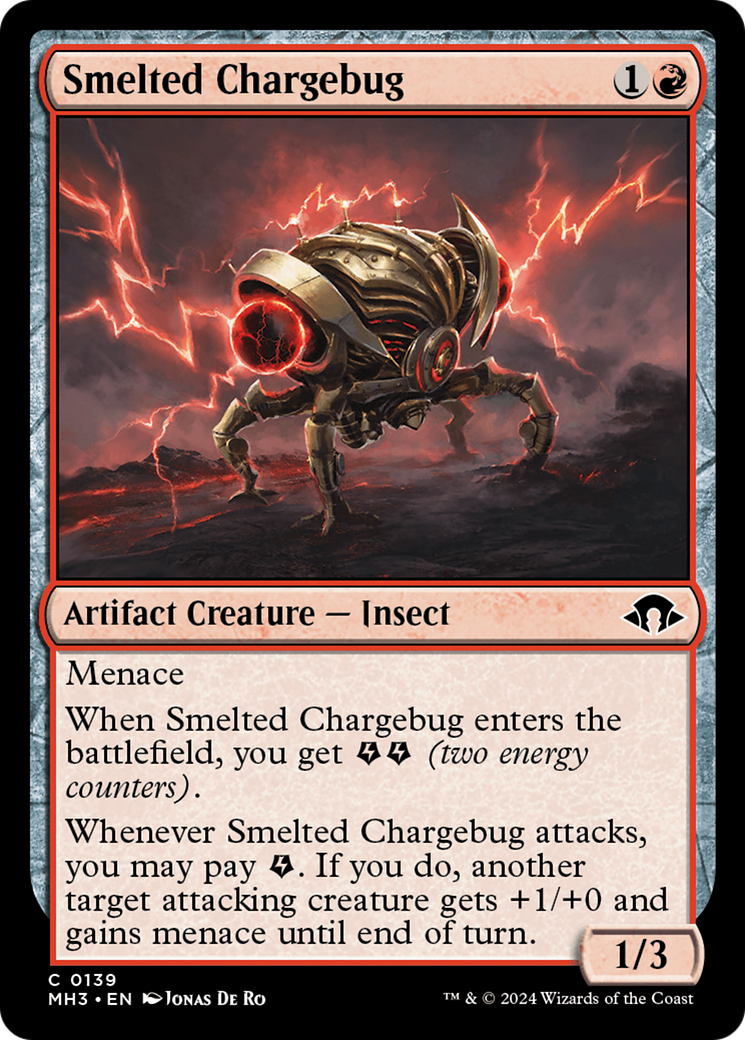 Smelted Chargebug [Modern Horizons 3] | Gear Gaming Fayetteville