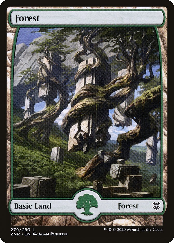 Forest (279) [Zendikar Rising] | Gear Gaming Fayetteville