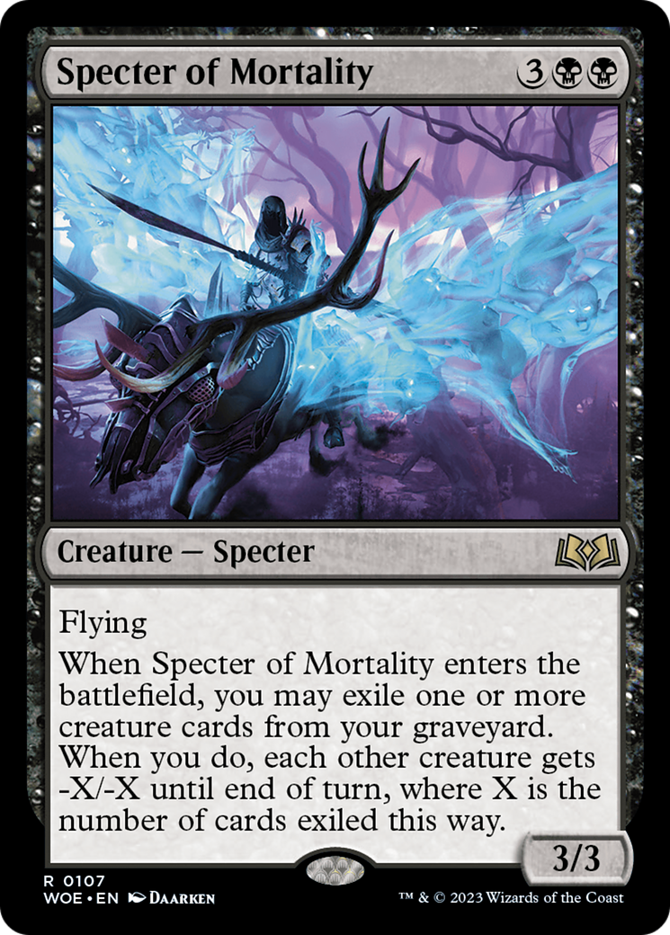 Specter of Mortality [Wilds of Eldraine] | Gear Gaming Fayetteville
