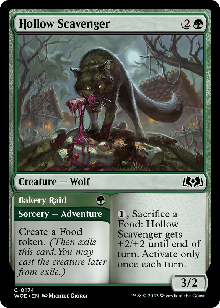 Hollow Scavenger // Bakery Raid [Wilds of Eldraine] | Gear Gaming Fayetteville