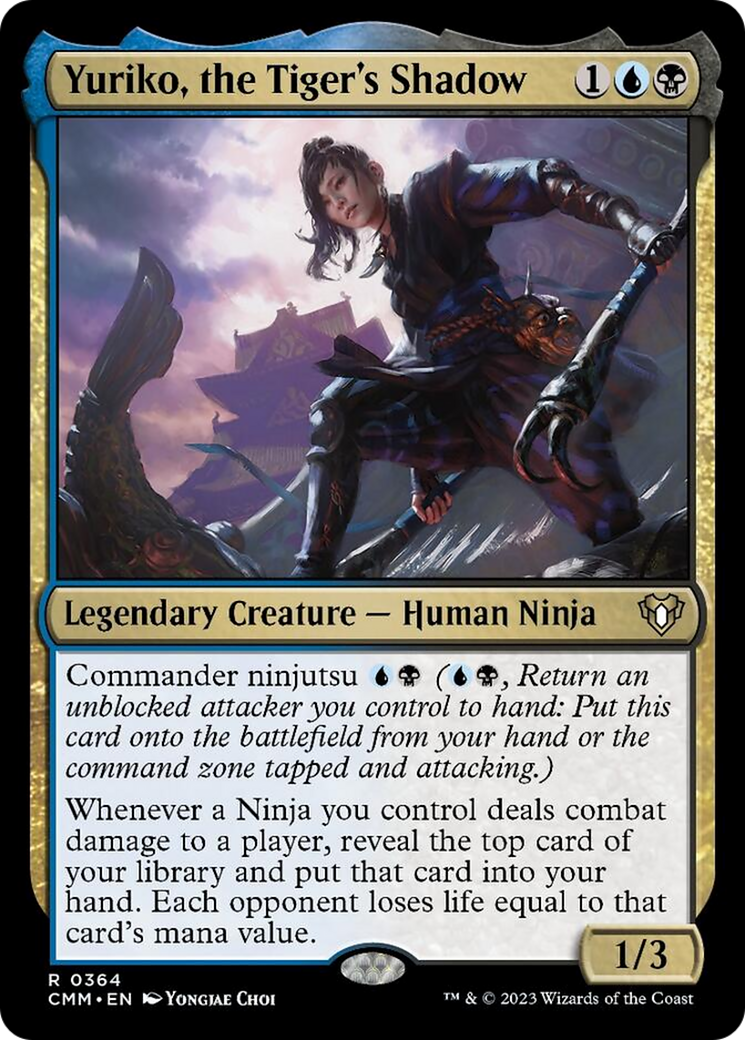 Yuriko, the Tiger's Shadow [Commander Masters] | Gear Gaming Fayetteville