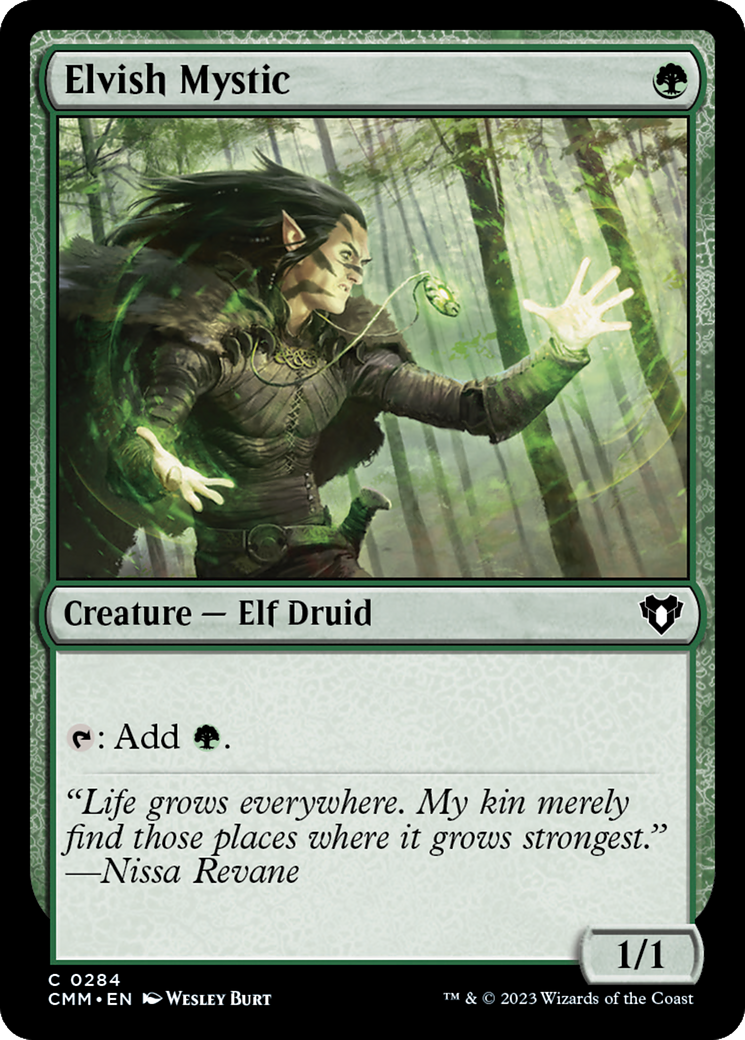 Elvish Mystic [Commander Masters] | Gear Gaming Fayetteville