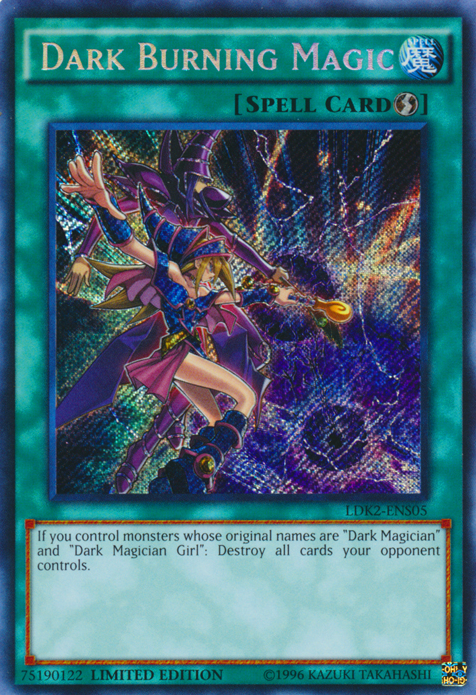 Dark Burning Magic [LDK2-ENS05] Secret Rare | Gear Gaming Fayetteville