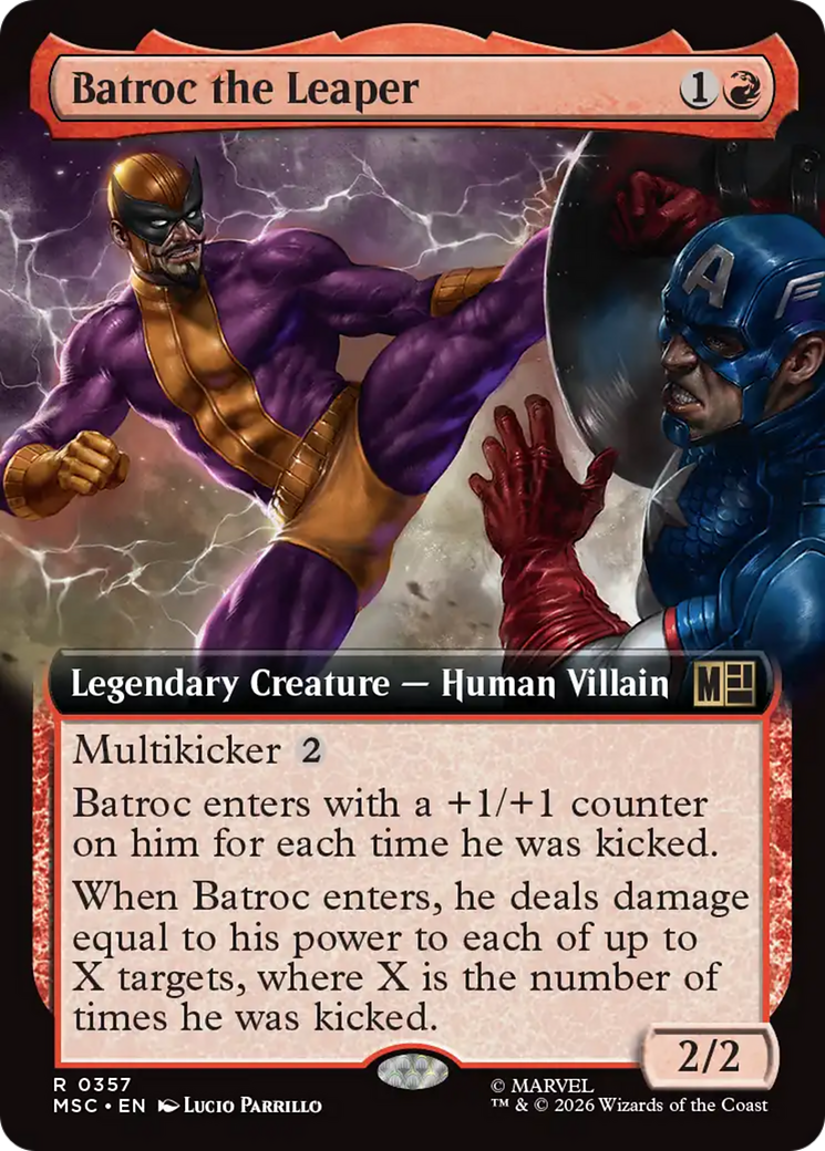 Batroc the Leaper (Extended Art) [Marvel Super Heroes Commander] | Gear Gaming Fayetteville