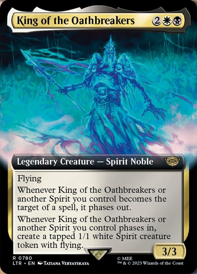 King of the Oathbreakers (Extended Art) (Surge Foil) [The Lord of the Rings: Tales of Middle-Earth] | Gear Gaming Fayetteville