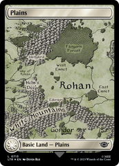 Plains (0713) (Surge Foil) [The Lord of the Rings: Tales of Middle-Earth] | Gear Gaming Fayetteville