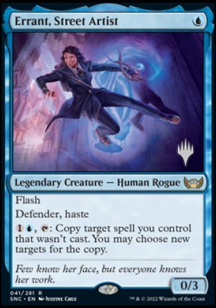 Errant, Street Artist (Promo Pack) [Streets of New Capenna Promos] | Gear Gaming Fayetteville