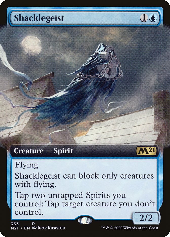 Shacklegeist (Extended Art) [Core Set 2021] | Gear Gaming Fayetteville