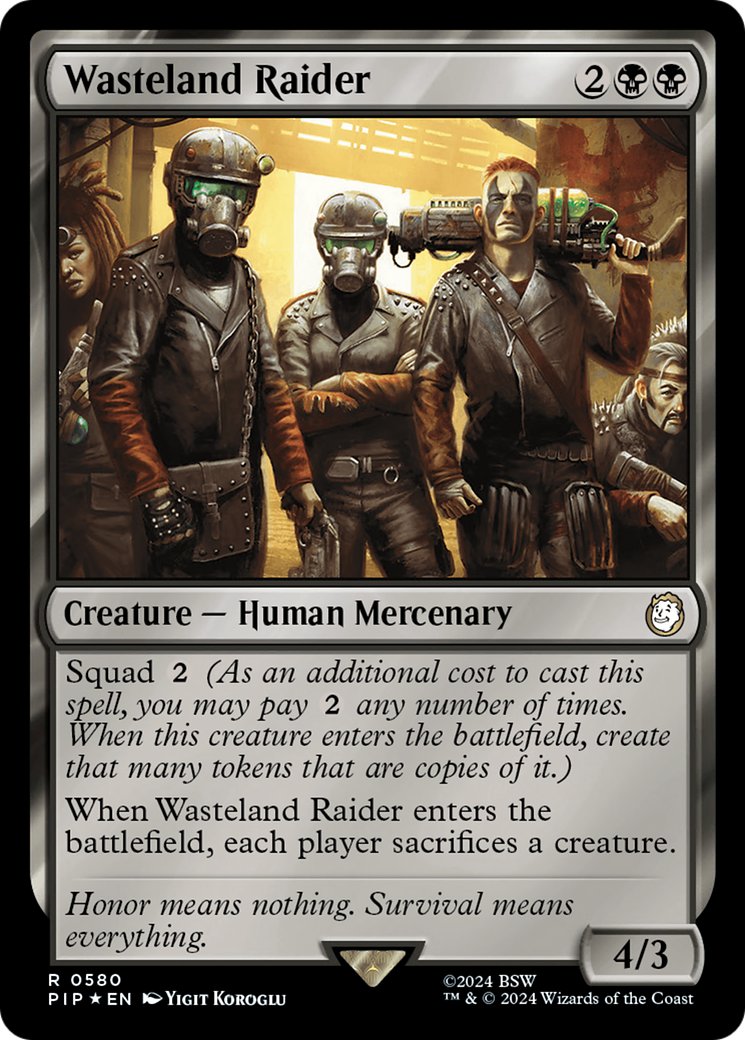 Wasteland Raider (Surge Foil) [Fallout] | Gear Gaming Fayetteville