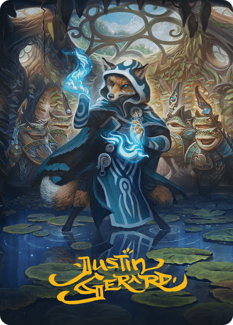 Jace, the Mind Sculptor Art Card (Gold-Stamped Signature) [Bloomburrow Art Series] | Gear Gaming Fayetteville