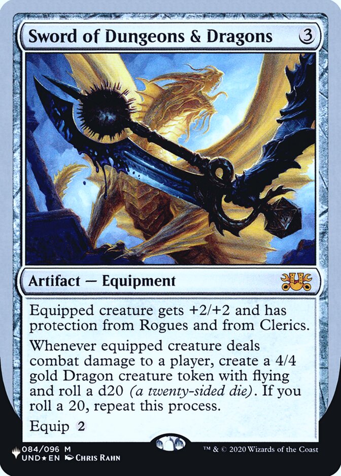 Sword of Dungeons & Dragons (Unfinity Foil Edition) [The List] | Gear Gaming Fayetteville