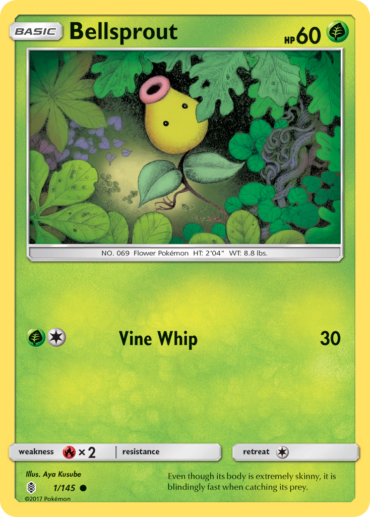 Bellsprout (1/145) [Sun & Moon: Guardians Rising] | Gear Gaming Fayetteville