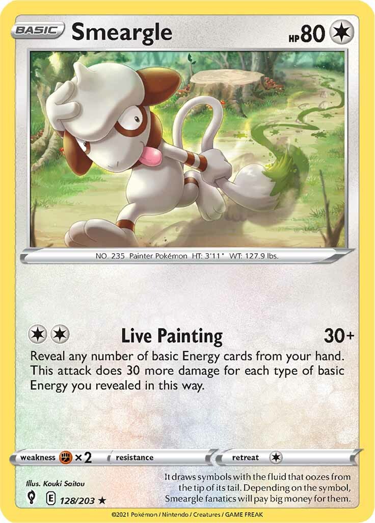 Smeargle (128/203) [Sword & Shield: Evolving Skies] | Gear Gaming Fayetteville