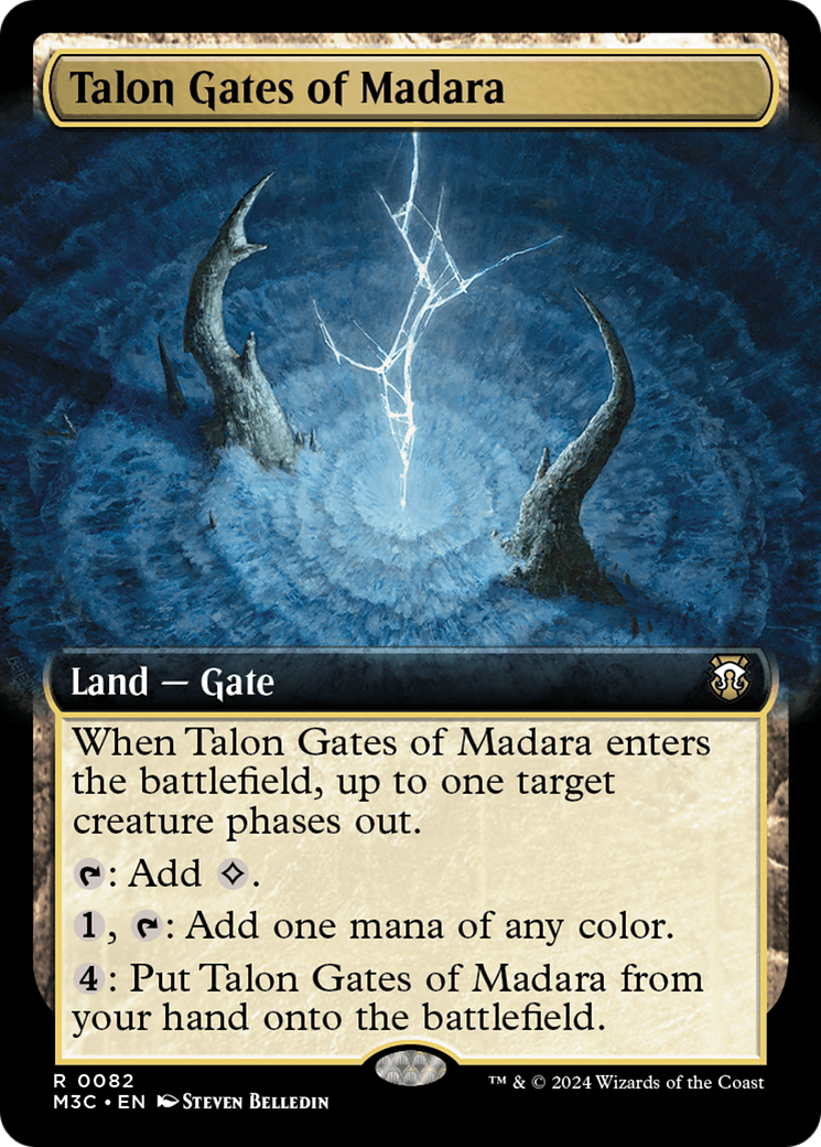 Talon Gates of Madara (Extended Art) (Ripple Foil) [Modern Horizons 3 Commander] | Gear Gaming Fayetteville