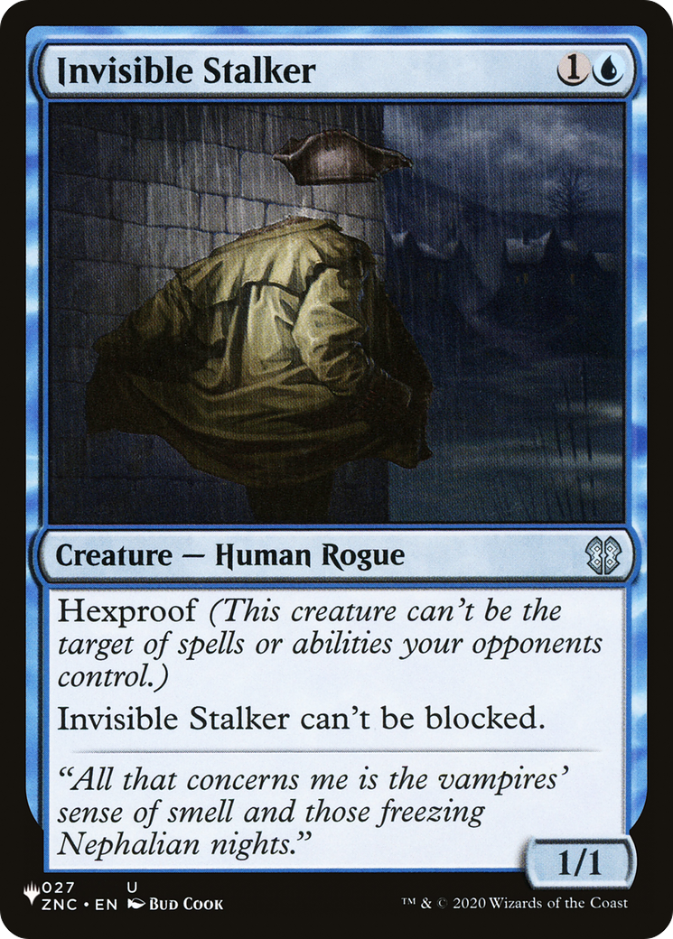 Invisible Stalker (ZNC) [The List] | Gear Gaming Fayetteville
