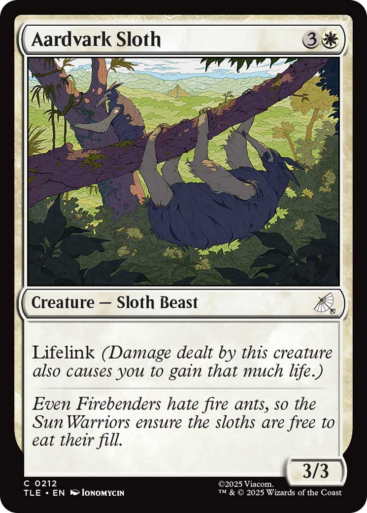 Aardvark Sloth [Avatar: The Last Airbender: Eternal-Legal] | Gear Gaming Fayetteville