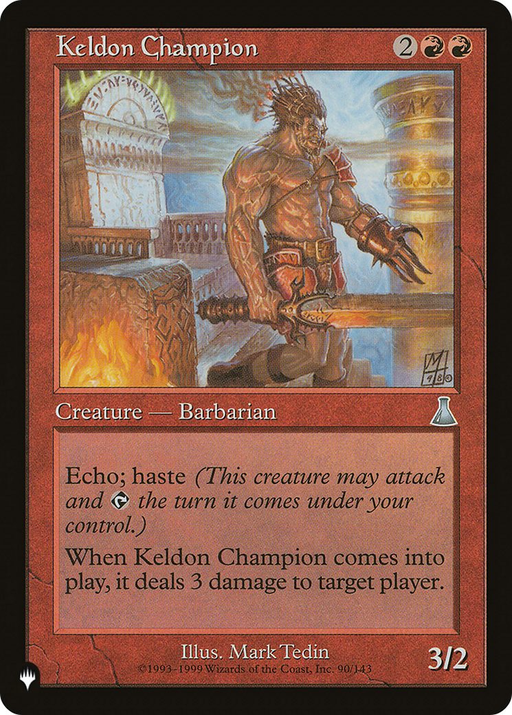 Keldon Champion [The List Reprints] | Gear Gaming Fayetteville