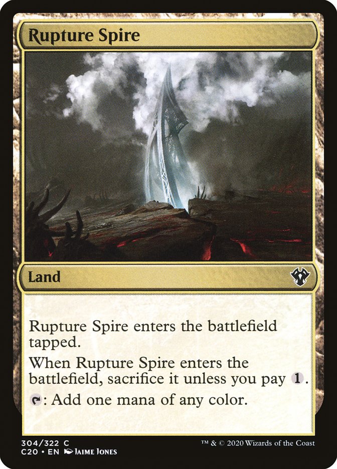 Rupture Spire [Commander 2020] | Gear Gaming Fayetteville
