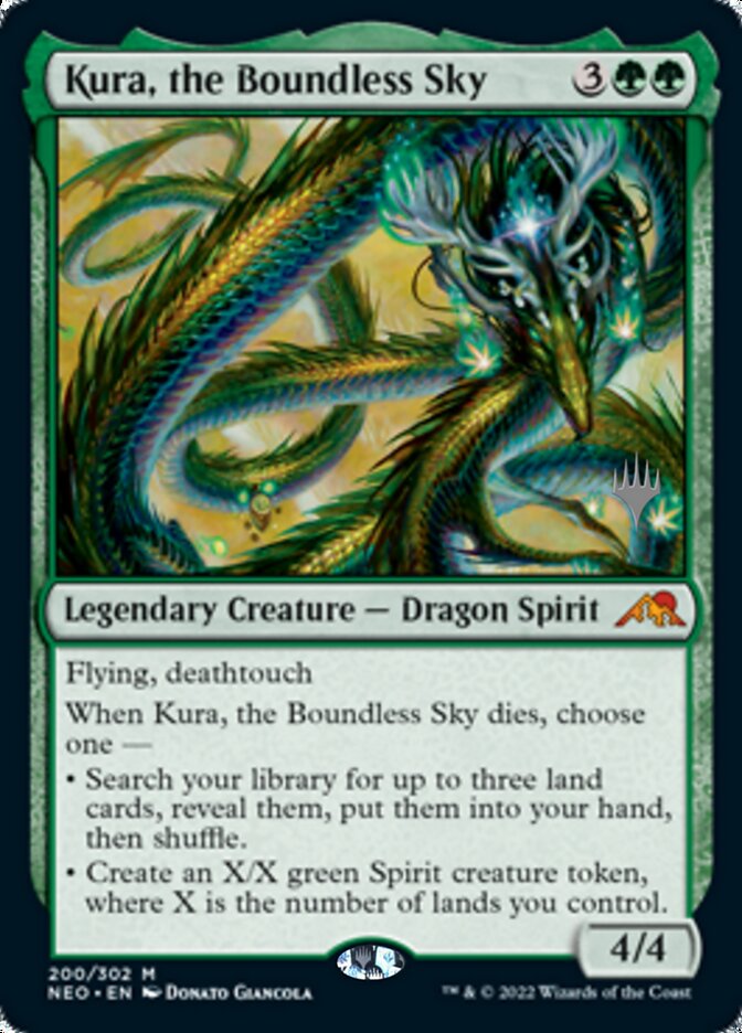 Kura, the Boundless Sky (Promo Pack) [Kamigawa: Neon Dynasty Promos] | Gear Gaming Fayetteville