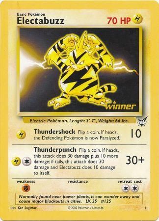 Electabuzz (1) (Jumbo Card) [Best of Promos] | Gear Gaming Fayetteville
