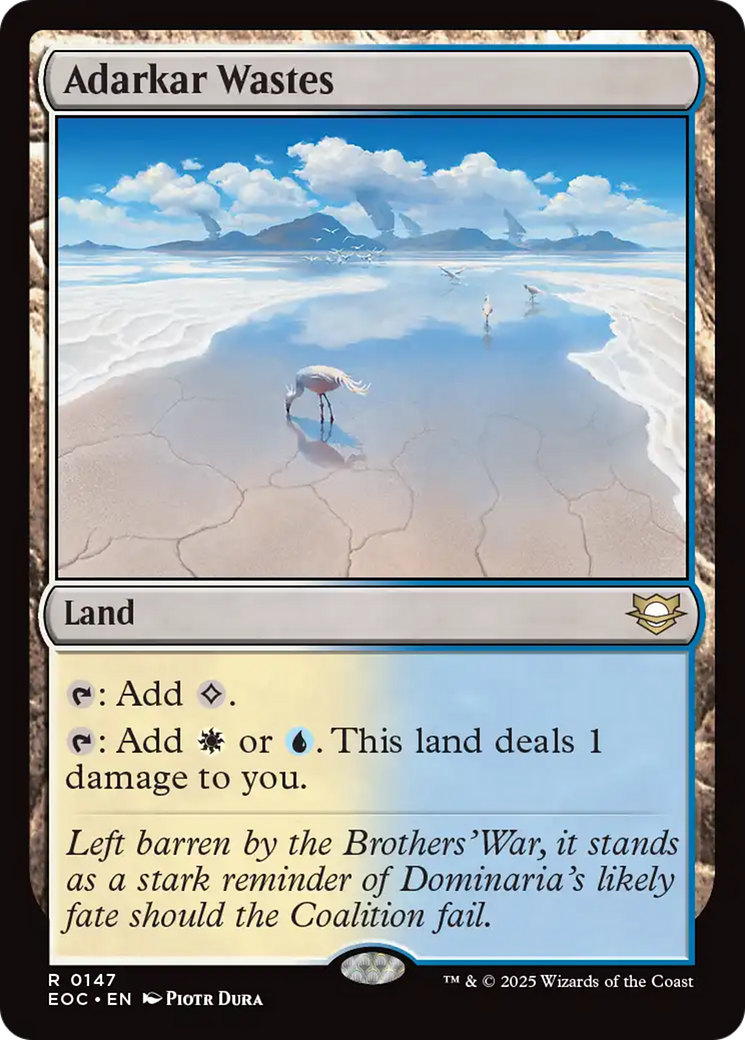 Adarkar Wastes [Edge of Eternities Commander] | Gear Gaming Fayetteville
