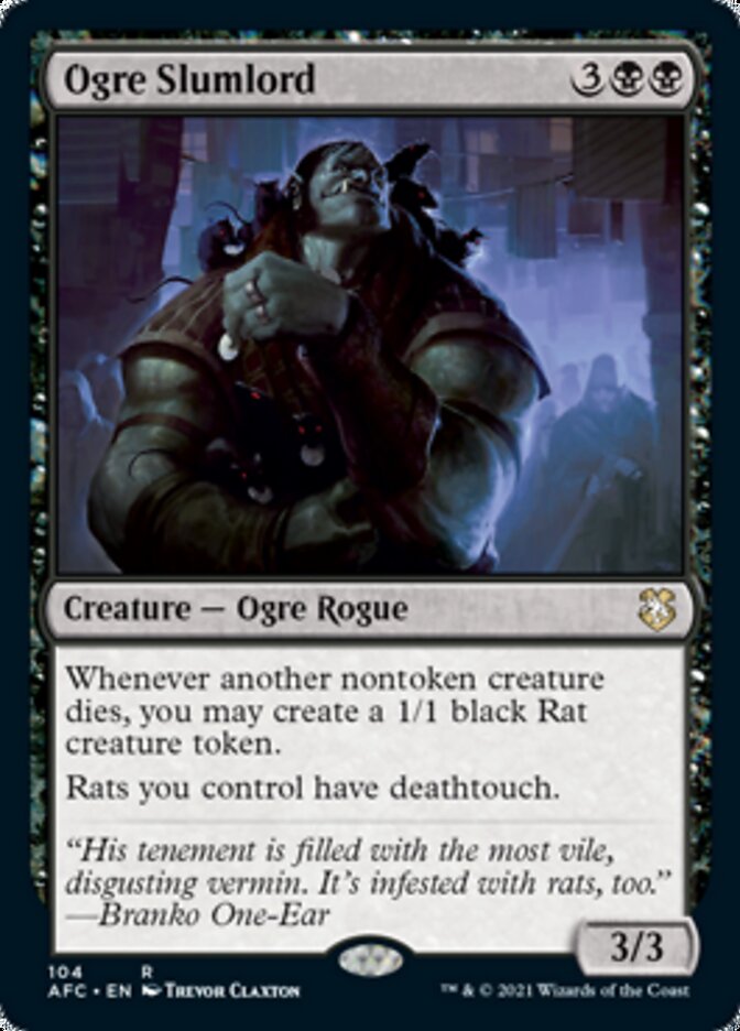 Ogre Slumlord [Dungeons & Dragons: Adventures in the Forgotten Realms Commander] | Gear Gaming Fayetteville