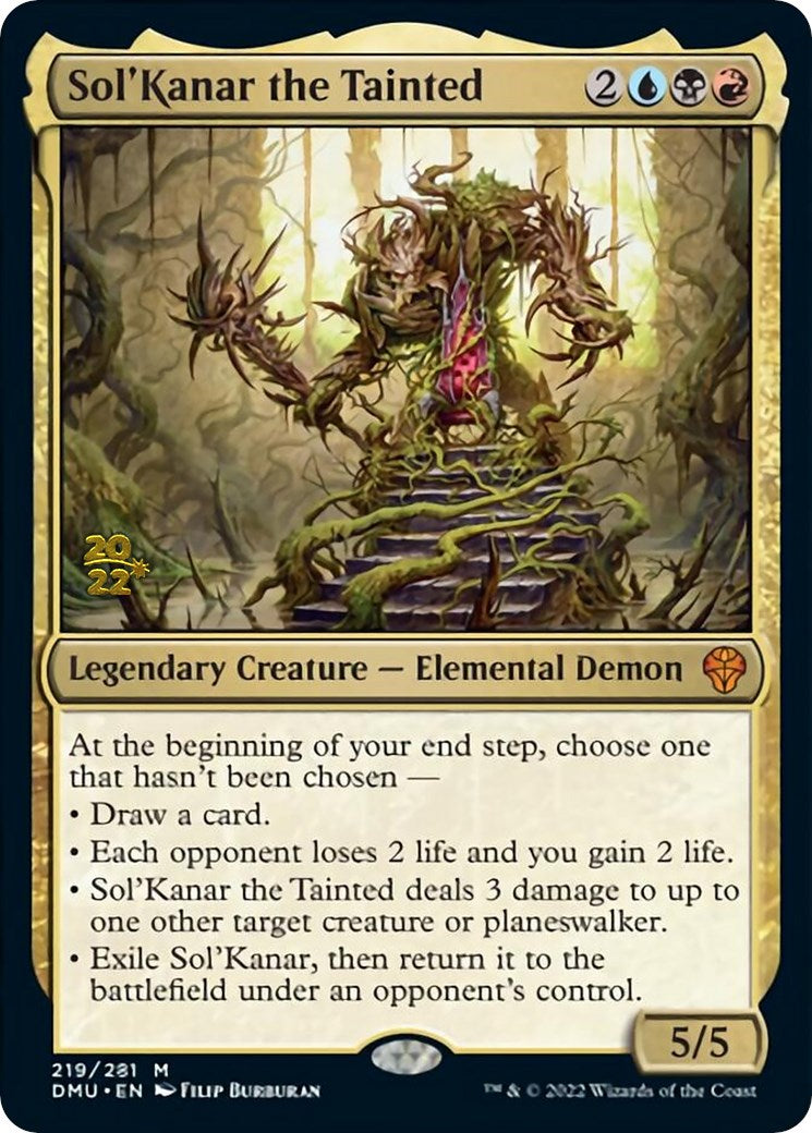 Sol'Kanar the Tainted [Dominaria United Prerelease Promos] | Gear Gaming Fayetteville