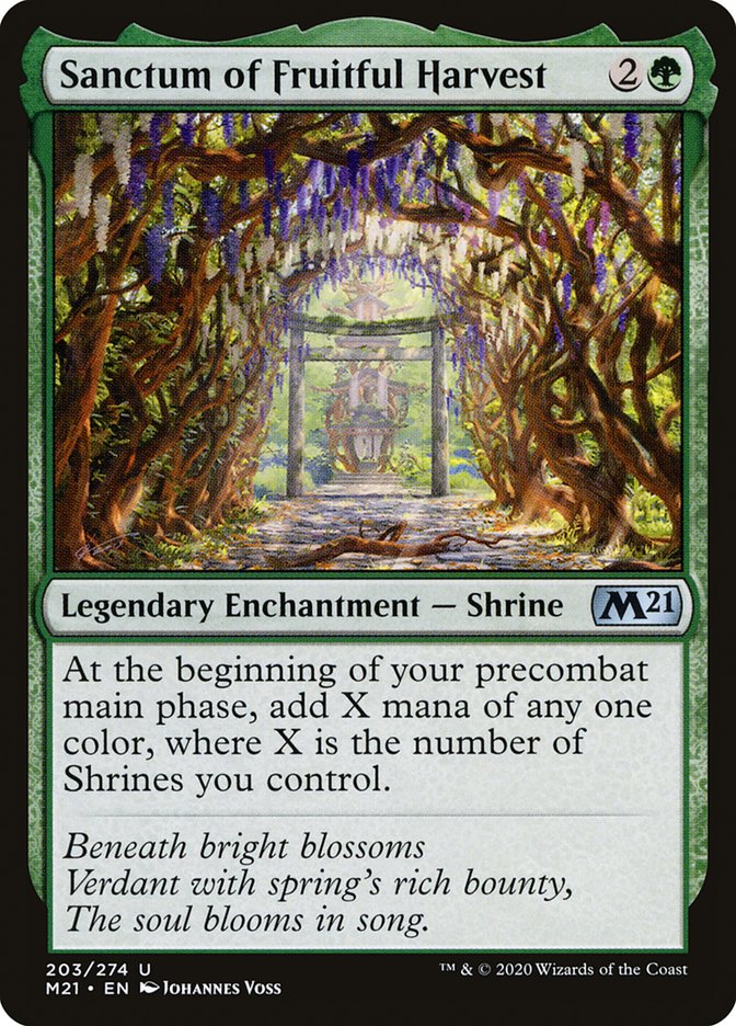 Sanctum of Fruitful Harvest [Core Set 2021] | Gear Gaming Fayetteville