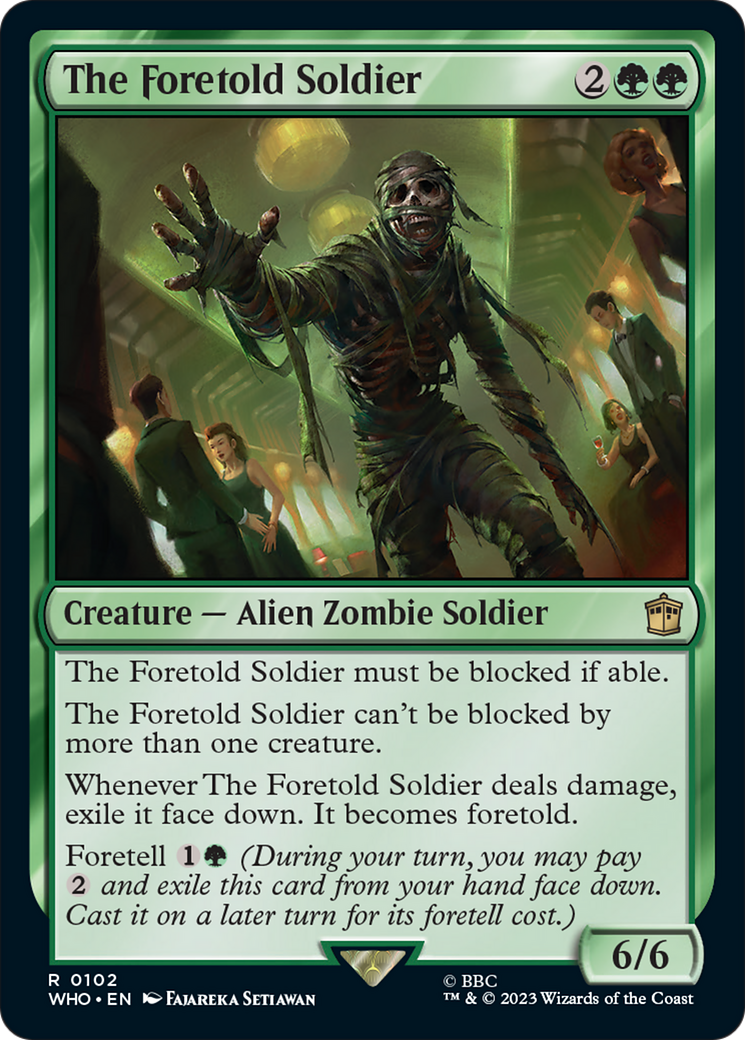 The Foretold Soldier [Doctor Who] | Gear Gaming Fayetteville