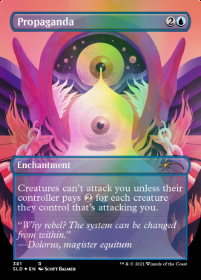 Propaganda // Propaganda (Borderless) [Secret Lair Drop Series] | Gear Gaming Fayetteville