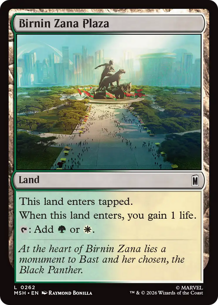Birnin Zana Plaza [Marvel Super Heroes] | Gear Gaming Fayetteville