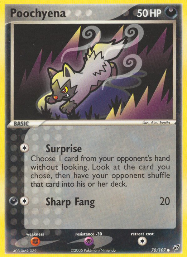 Poochyena (70/107) [EX: Deoxys] | Gear Gaming Fayetteville
