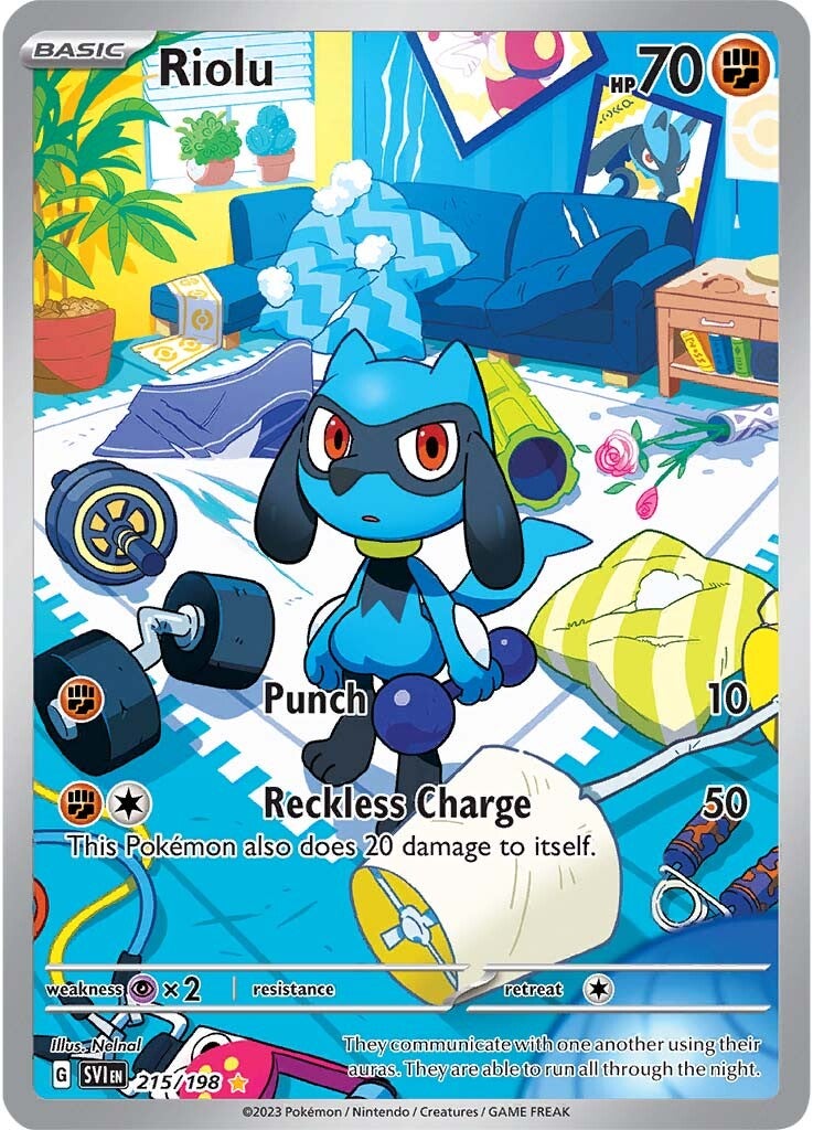 Riolu (215/198) [Scarlet & Violet: Base Set] | Gear Gaming Fayetteville