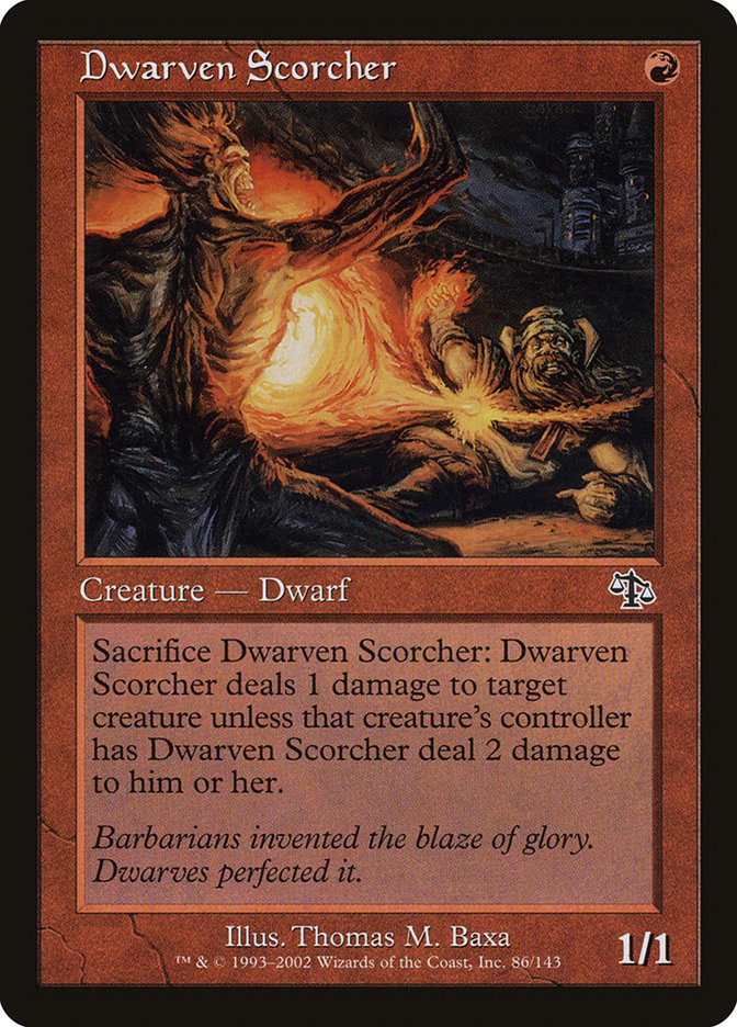 Dwarven Scorcher [Judgment] | Gear Gaming Fayetteville