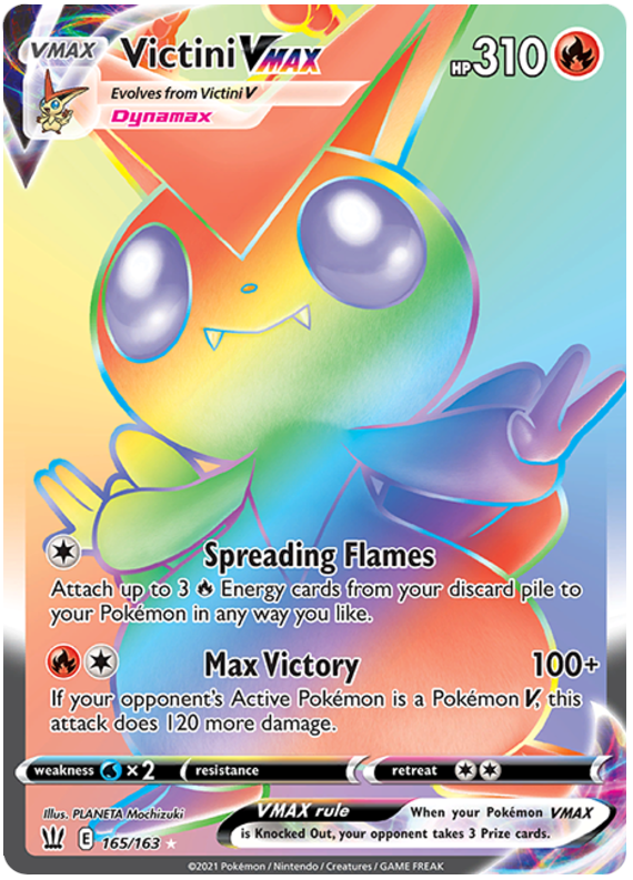 Victini VMAX (165/163) [Sword & Shield: Battle Styles] | Gear Gaming Fayetteville