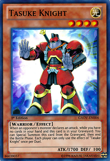 Tasuke Knight [GAOV-EN004] Super Rare | Gear Gaming Fayetteville
